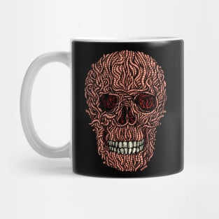 Worm Skull Mug